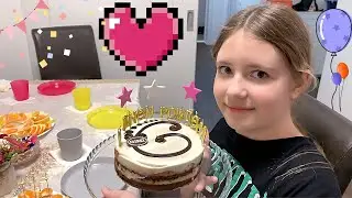 VLOG ГОТОВИМ СТОЛ ДЕНЬ РОЖДЕНИЯ ДОЧКИ 12 ЛЕТ ПОЗДРАВЛЕНИЯ ТОРТ ВЛОГ