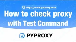 PYPROXY|How to check proxy with Test Command？