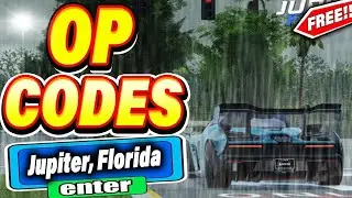 ALL NEW *SECRET CODES* IN ROBLOX JUPITER FLORIDA (new codes in roblox Jupiter, Florida) NEW