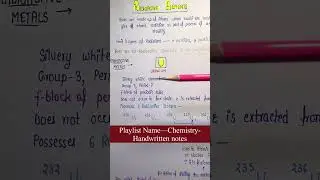 Radioactive  Metals || Chapter 6-- Metals & it's compounds || Lec.32 (Part-5) || General Science