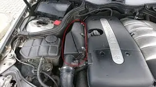 Замена воздушного фильтра двигателя W203 C270 Diesel