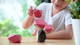 Деревянный конструктор Камни   Plan Toys