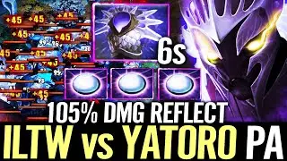 🔥 ILTW Spectre NEW Blade Mail vs Yatoro PA — 105% Damage Reflected 6sec Duration Dota 2 Pro