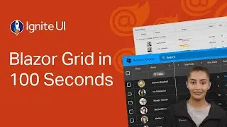 Ignite UI for Blazor Grid in 100 Seconds