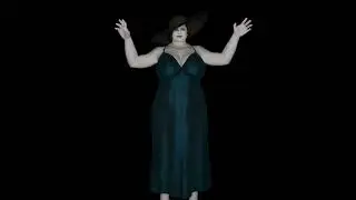Lady Dimitrescu Fat To Fit Muscle Animation
