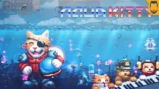 РЕТРО КОТЕЙКИ // Aqua Kitty - Milk Mine Defender [PC]