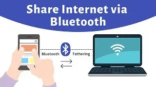 How to Share Internet via Bluetooth [PC & Android Phone]