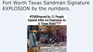 Fort Worth Texas Sandman Signature EXPLOSION by the numbers.