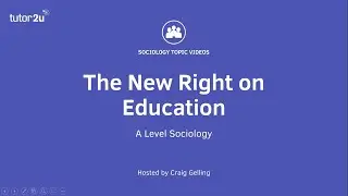 New Right on Education