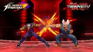 Krizalid vs Heihachi Mishima - The King of Fighters X Tekken l Namco X SNK