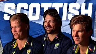 Haggis, bahookie: Aussies try hand at Scottish slang | Australia's Tour of UK 2024