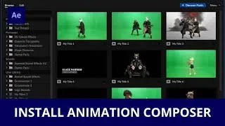 How to INSTALL Animation Composer