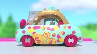 SHOPKINS CUTIE CARS | Splash ‘n’ Go SONG | Color Change