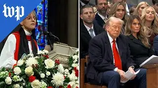 Episcopal bishop preaches ‘mercy’ at Trump prayer service