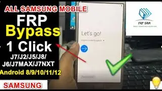 Frp All Samsung adb Method ||  / All Android Version Any BiT One Click Frp Bypass Tool ✅