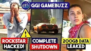 Rockstar Hacked Again 😱 - SECRET Details Leaked, 200GB Data?, GTA 5, Bully 2, & More - GGI GameBuzz