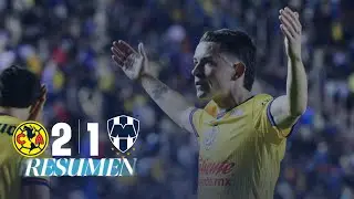 AMÉRICA 2-1 MONTERREY | JUGADÓN de HENRY y FIDALGO da TRIUNFO al AMÉRICA 🦅