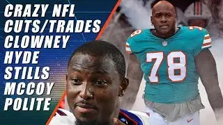 Clowney, Kenny Stills, LeSean McCoy & Surprising NFL Cuts