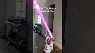 Happy Star Wars Day! #lightsaber #maythe4thbewithyou #starwars #starwarsday