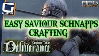 KINGDOM COME DELIVERANCE - Easy Saviour Schnapps Crafting Guide (Save Game Potion)