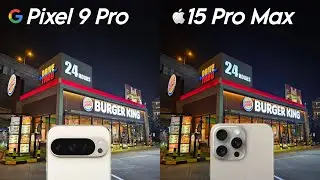 Google Pixel 9 Pro Vs iPhone 15 Pro Max Camera Test Comparison