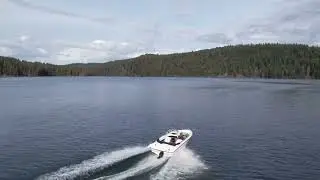 Alpine lake boating weather 2023