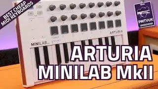 Arturia MiniLab Mk2 Compact USB MIDI Controller Keyboard - Review & Demo