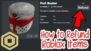 How to Refund Items on Roblox! (2024)