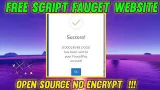 FREE OPEN SOURCE SCRIPT FOR FAUCET WEBSITES !!