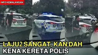 NAK CEPAT SANGAT SAMPAI SONDOL KERETA POLIS 🔴KEJADIAN DI JLN TUNKU ABDUL HALIM, KUALA LUMPUR