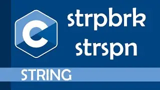 Strpbrk and strspn in C