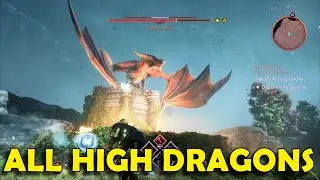 Dragon Age The Veilguard - All High Dragons Locations (Bringing Down the Sky Trophy / Achievement)