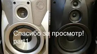 Sony SS-H991 vs. Sony SS-RX99 part1