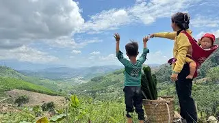 Mother Ly Tieu Hy and her son work hard to earn money to stabilize their lives.