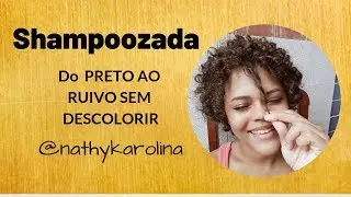 Shampoozada para Clarear os cabelos / do preto ao ruivo