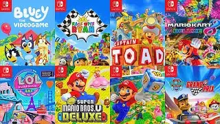 Top 15 Best SWITCH Games for KIDS 4 YEAR OLDS (2024 Edition)