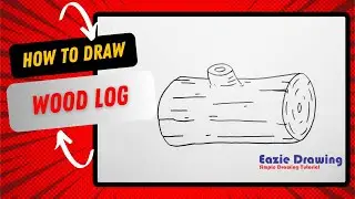 How to Draw Wood Log