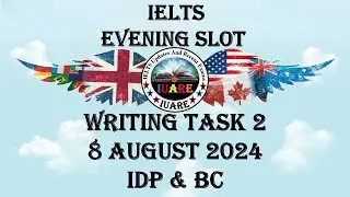 8 August 2024 IELTS / Writing Task 2 / Academic / Exam Review / INDIA