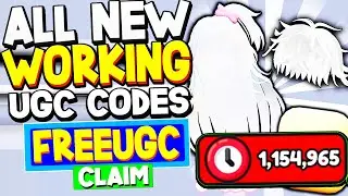 *NEW* ALL WORKING CODES FOR UGC DONT MOVE! ROBLOX UGC DONT MOVE CODES!