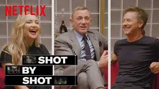 Daniel Craig, Kate Hudson & Edward Norton Break Down the Dinner Party Scene | Glass Onion | Netflix