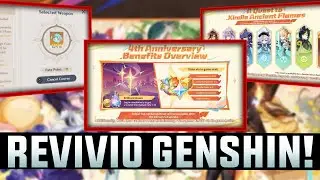 GENSHIN IMPACT HA MUERTO... 4 ANIVERSARIO, MEJORA DEL 50/50