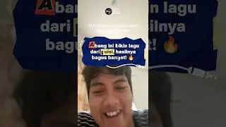 ENAK BANGET @shacrulfahrez NGEBUAT LAGU DARI PUISI 🔥🔥