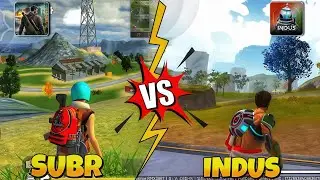 🤔Which game is better ? SUBR OR INDUS | Indian Battle Royale Games Comparison | SUBR | INDUS |