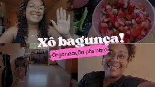 Transformando a Bagunça: Organização Após a Obra + Recebidos da Shopee