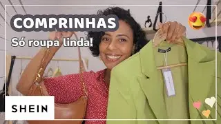 Comprinhas Shein - Blazer verde incrível, bolsa perfeita e muito mais!