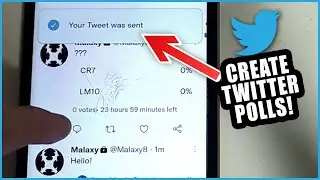 How to Create Twitter (X) polls