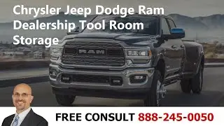 Chrysler Jeep Dodge Ram Dealership Tool Room Storage Organization Inventory Beaumont TX • Toolsguard