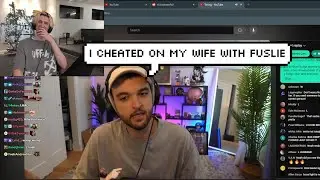 xQc Tries Not to Laugh Reacting to NoahJ456 Responding to Cheating on his Wife