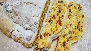 Рождественский ШТОЛЛЕН ❆ Творожный Штоллен ❆ Curd Stollen