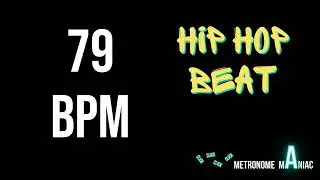 Drum loop - HIP HOP beat - 79 BPM